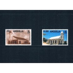 Anguilla 2000 - Biserici, serie neuzata