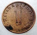 B.068 GERMANIA 1 REICHSPFENNIG 1938 A
