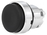 Comutator apăsare 22mm negru stabil