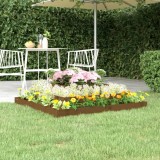 Jardinieră, maro miere, 110x110x27 cm, lemn masiv de pin