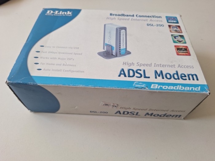 D-Link DSL-200/EU USB ADSL Modem