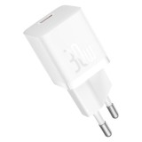 Incarcator Type-C, Fast Charging, GaN, 30W - Baseus (CCGN070502) - White