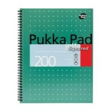 Caiet A4 cu spira Pukka Pads Metallic Jotta matematica