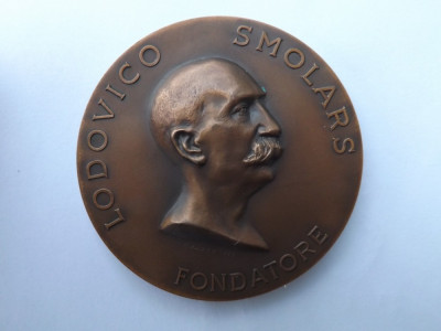 Medalie comemorativa,Lodovico Smolars. foto