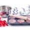 Set pentru preparat briose Woodyland cu accesorii