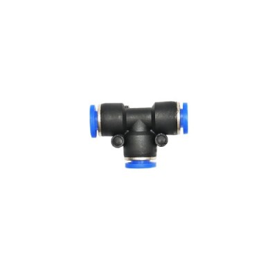 Mufa rapida T din plastic pentru furtun fi 6mm Cod: DISVA03 Automotive TrustedCars foto