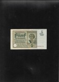 Rar! Germania 5 mark marci rentenmark 1926 seria19986119