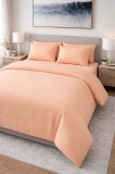 Cumpara ieftin Lenjerie pat dublu Finet 4 piese 200x220 -Moale si placuta la atingere- Culoare Bej