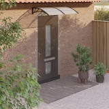 Gossi copertina de usa, negru si transparent, 150x75 cm, policarbonat