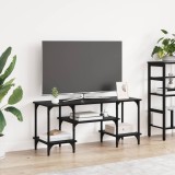 vidaXL Cabinet TV Stejar Negru 102 x 35 x 45,5 cm 881296