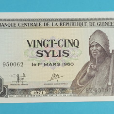 Guineea 25 Sylis 1971 'Behanzin' UNC serie: BZ 950062