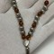 MATANIE ARGINT 925 + BILE CHIHLIMBAR - Komboloi - Grecia - Vintage !