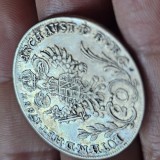 20 kreuzer argint , litera F , an 1788 , detalii, patina