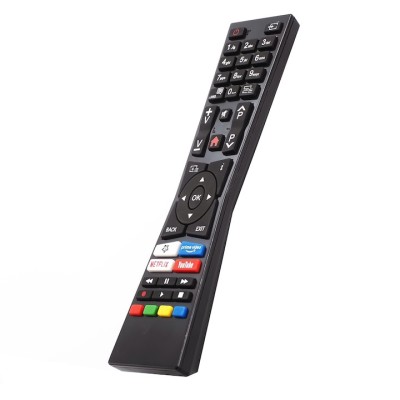 Telecomanda , Compatibila JVC, RM-C3337, RM-C3331, 32VFE5100, 43VU3100, smart, Netflix, Youtube, Prime Video, neagra foto