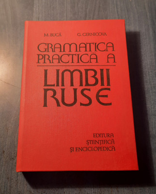Gramatica practica a limbii ruse M. Buca G. Cernicova foto