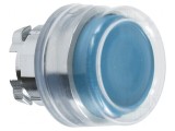 Comutator Apăsare 22mm Albastru Stabilizat