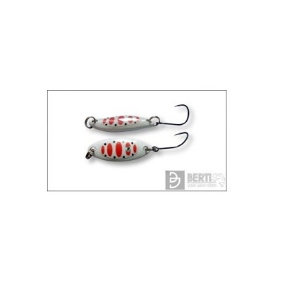 LINGURITA OSCILANTA BERTILURE CANDY TROUT NR.1 LUNGIME 28MM. CULOARE WHITE TROUT 2 GRAME foto