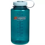 Sticla Apa Nalgene Wide Mouth Sustain 1L Trout Green, Tritan Renew, Fara BPA/BPS, Reciclata, Outdoor