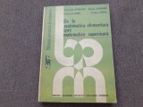 C AVADANEI DE LA MATEMATICA ELEMENTARA SPRE MATEMATICA SUPERIOARA