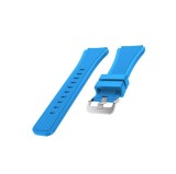 Curea silicon compatibila Huawei Watch GT 7 46mm, telescoape Quick Release, 22mm, Lite blue