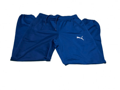 Pantaloni trening, culoarea albastru, marimea 9-10 ani, 140 cm foto