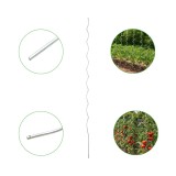 Arac spiralat metalic pentru rosii, 6 mm x 2000 mm, pentru gradina si solar