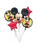 Buchet 5 baloane folie Mickey Mouse Forever