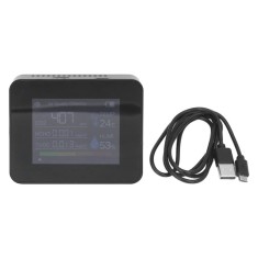 Senzor CO₂ cu Bluetooth &ndash; Detector Calitate Aer