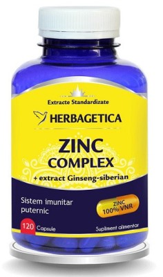 ZINC COMPLEX ORGANIC 120CPS foto