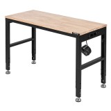 Masa de lucru PROLINE reglabila 122x51 cm, 500 kg, prize AC si USB-C