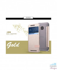 Husa Usams Muge Series HTC One M9+ Gold foto
