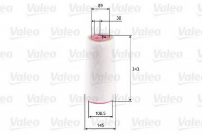 Filtru aer BMW X3 (E83) (2004 - 2011) VALEO 585617 foto