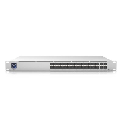 NET SWITCH 28PORT SFP+ 4 25G/USW-PRO-AGGREGATION UBIQUITI &amp;quot;USW-PRO-AGGREGATION&amp;quot; (timbru verde 2 lei) foto