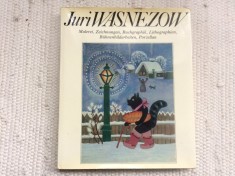 juri wasnezow Yurii Vasnetsov pictor album arta pictura desen acuarela litografie reproduceri carte in limba germana aurora 1984