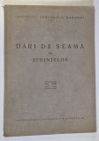 DARI DE SEAMA ALE SEDINTELOR , VOLUMUL XXXI , 1942 - 1943 , 1951