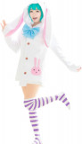 Pentru Proiectul Cosplay Hatsune Bunny Ears Hanorac Costum Cosplay pentru Femei, Oem