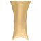 vidaXL Huse elastice de masă, 2 buc., auriu, 80 cm 133562