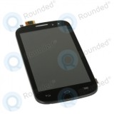 Capacul frontal al modulului de afișare Alcatel one touch pop c5+lcd+digitizer negru