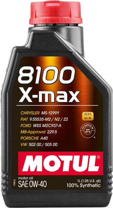 Ulei Motor Motul 8100 X-Max 0W-40 1L 104531