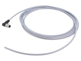 Conector M12 tată 4 pini unghi 5m HARTING PVC
