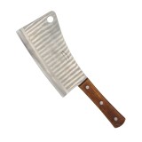 Satar pentru macelarit de bucatarie, otel inoxidabil, 37 cm