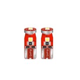Set 2 Becuri LED T10, 3 SMD, W5W, 12V, Pentru Pozitie, Plafoniere, Portbagaj, Lumina Albastra
