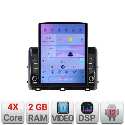 Navigatie Kia Ceed 2020- ecran tip TESLA 9.7&quot; cu Android Radio Bluetooth Internet GPS WIFI 2+32 DSP Quad Core CarStore Technology