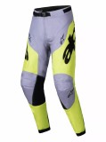 Pantaloni atv/cross Alpinestars Racer Veil, culoare gri/galben, marime 40 Cod Produs: MX_NEW 290111608PE