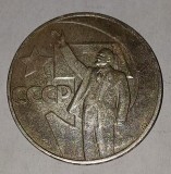 CY - Rubla 1967 URSS / circulata patina frumoasa / comemorativa: 50 Ani de la Marea Revolutie din Octombrie 1917 / Lenin