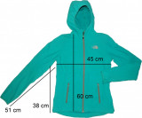 Jacheta sofhsell THE NORTH FACE turcoaz (dama S) cod-557535