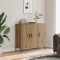 vidaXL Dulap, stejar artizanal, 90x34x80 cm, lemn prelucrat 857315