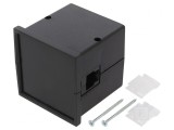 Carcasă ABS neagră 72x72x73mm cu răsucire, MASZCZYK