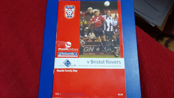 program York City - Bristol Rovers