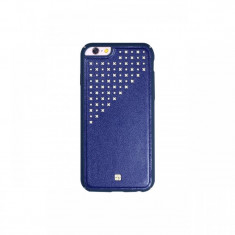 Carcasa iPhone 6/6S Just Must Carve IV Navy (protectie margine 360°)